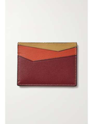 LOEWE Porte-cartes en cuir texturé Puzzle