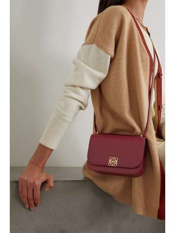 LOEWE Goya small leather shoulder bag