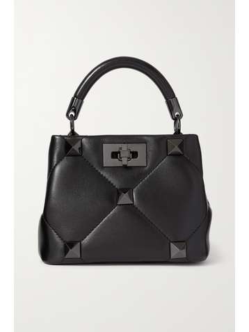 VALENTINO Valentino Garavani Roman Stud mini quilted leather tote