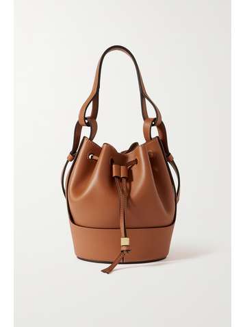 LOEWE Balloon mini Beuteltasche aus Leder