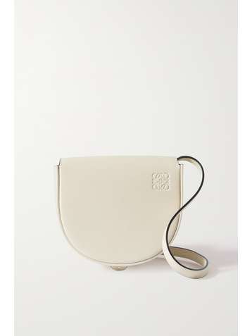 LOEWE Heel Duo Schultertasche aus strukturiertem Leder
