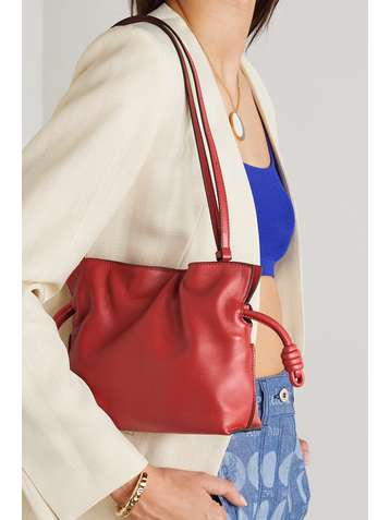 LOEWE Flamenco mini Clutch aus Leder