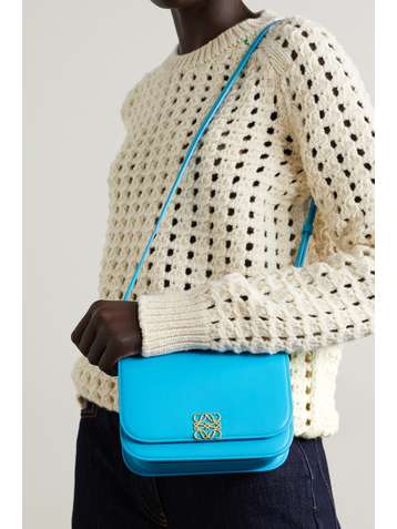 LOEWE Goya kleine Schultertasche aus Leder