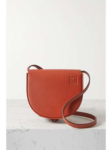 LOEWE Heel Duo Schultertasche aus strukturiertem Leder
