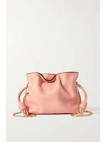 LOEWE Flamenco mini Clutch aus Leder