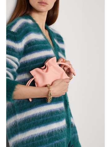 LOEWE Flamenco mini Clutch aus Leder