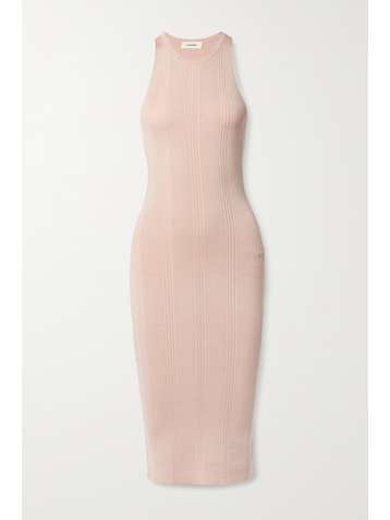 L'AGENCE Shelby ribbed-knit dress