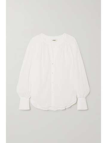 L'AGENCE Farah crepon blouse