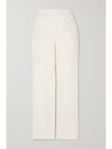 FRAME Pantalon droit en lin biologique mélangé