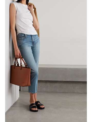 FRAME Le Nouveau high-rise straight-leg jeans
