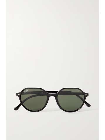 RAY-BAN Thalia round-frame acetate sunglasses
