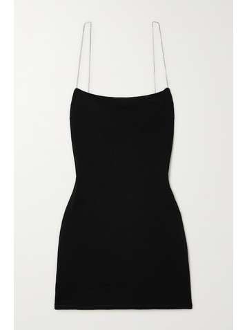 GAUGE81 Hira crystal-embellished knitted mini dress