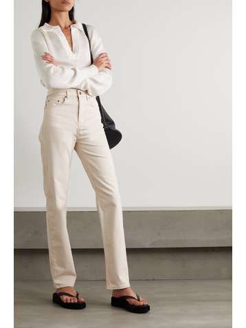 KSUBI Playback high-rise straight-leg jeans