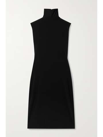 NORMA KAMALI Stretch-jersey turtleneck dress