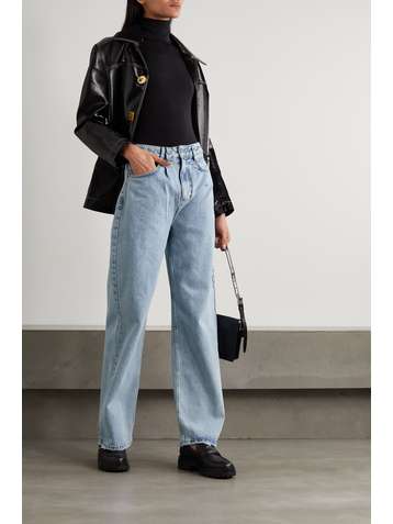 KSUBI Lo Key high-rise straight-leg jeans
