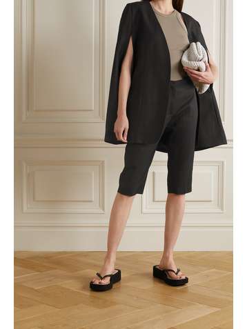 TOTÊME Woven cape