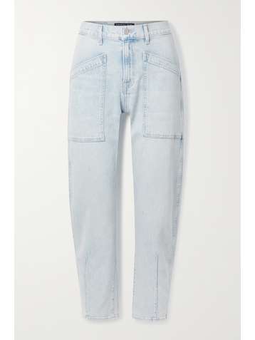 VERONICA BEARD Charlie high-rise tapered jeans