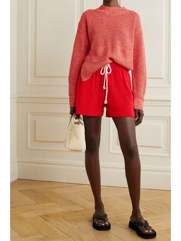ALEX MILL Hank ribbed cotton and linen-blend sweater