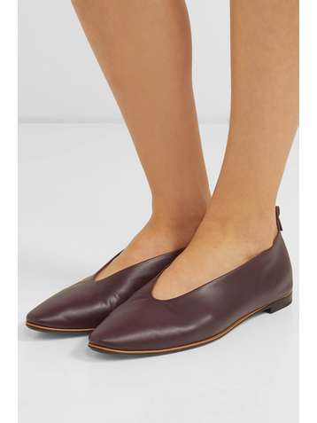 BOTTEGA VENETA Leather ballet flats