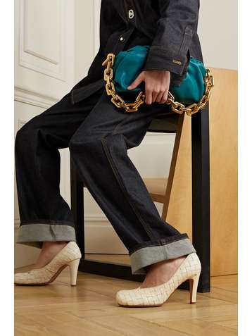 BOTTEGA VENETA Escarpins en cuir intrecciato