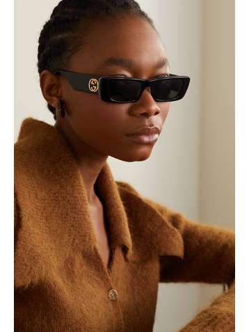 GUCCI EYEWEAR Square-frame acetate sunglasses