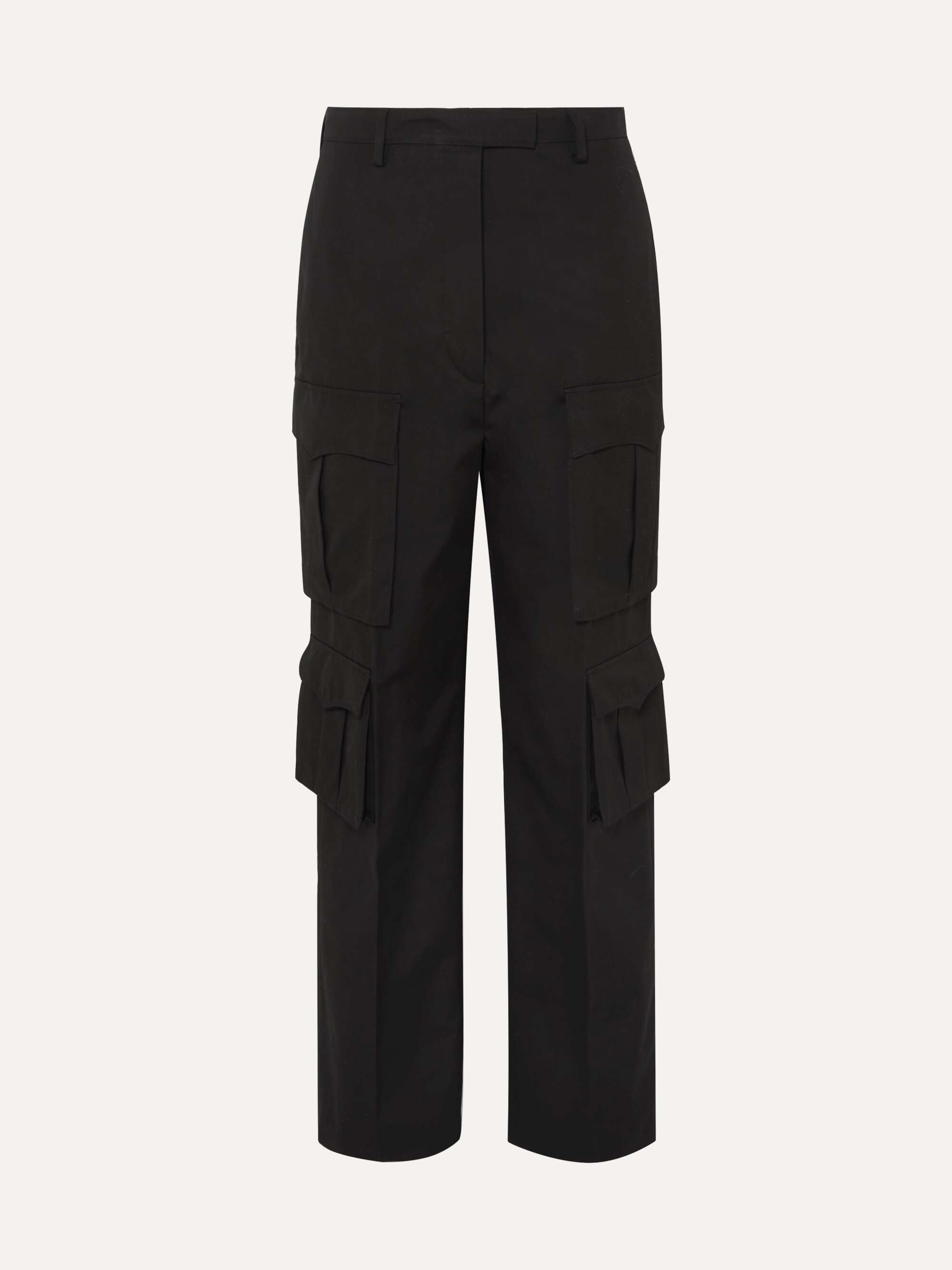 Cotton-gabardine cargo pants | PRADA 