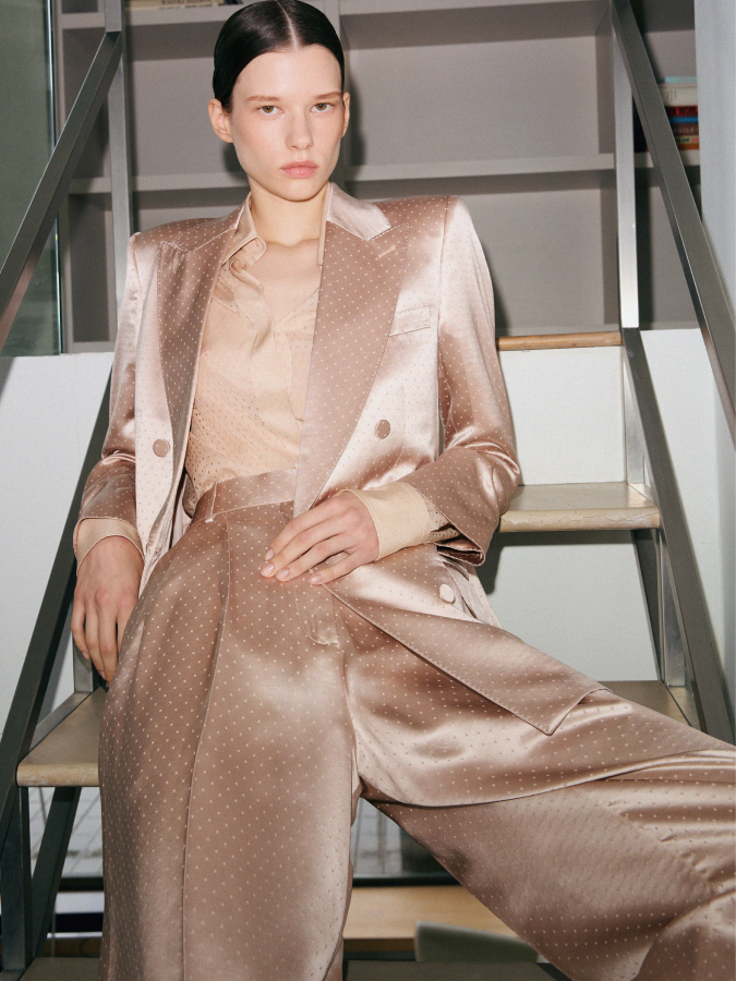 BRUNELLO CUCINELLI Silk-blend top | NET-A-PORTER