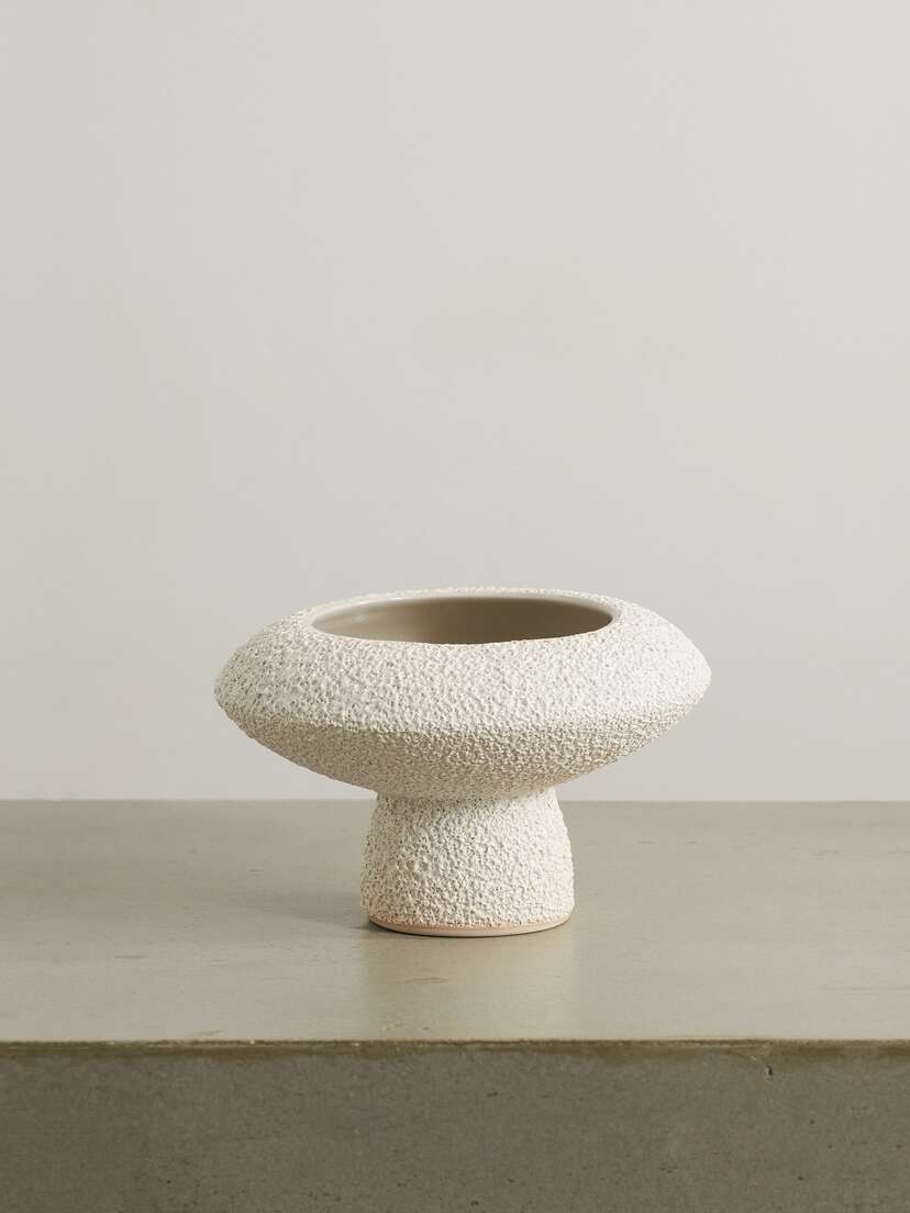 MARLOE MARLOE + Net Sustain Lully Glazed Ceramic Vase