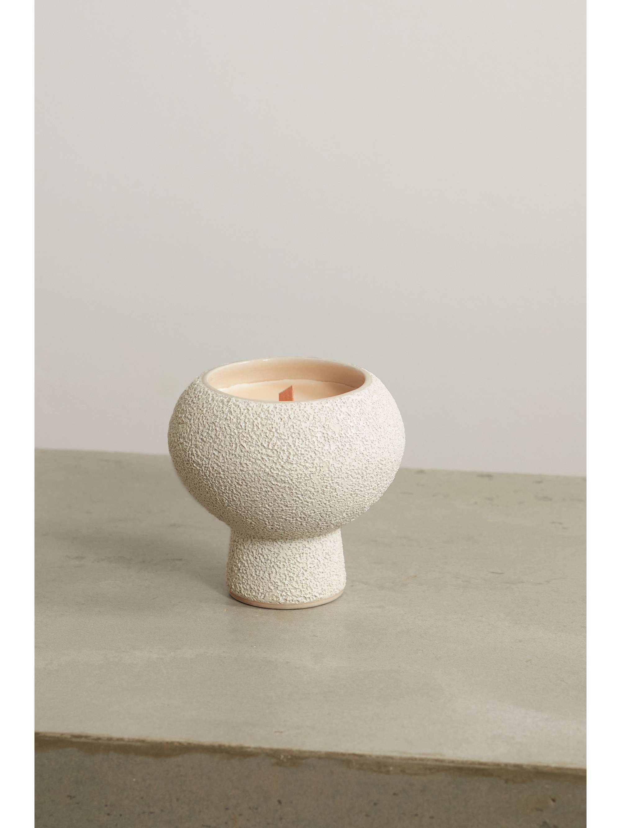 MARLOE MARLOE + NET SUSTAIN scented candle - Leather & Amber, 450g