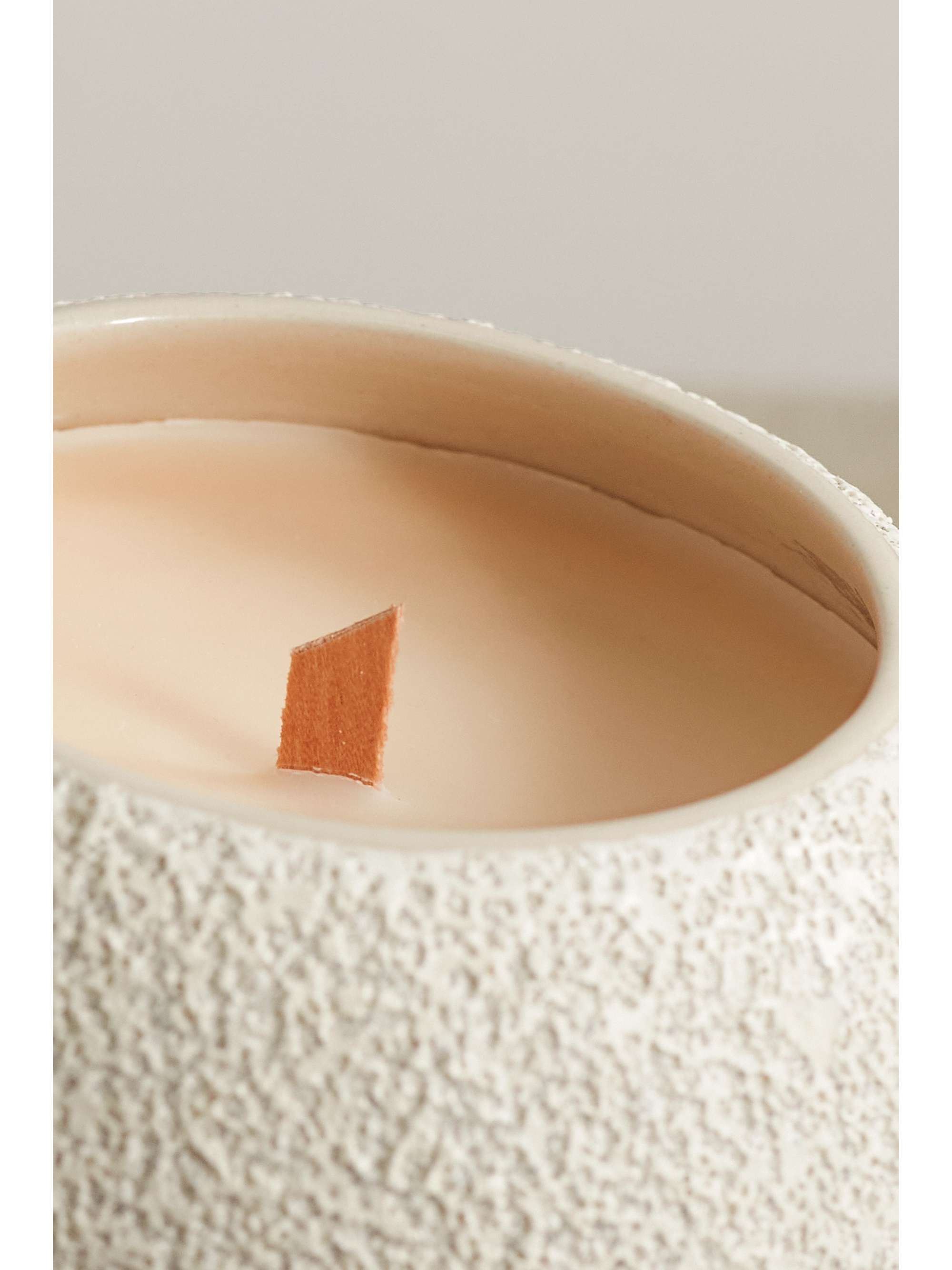 MARLOE MARLOE + NET SUSTAIN scented candle - Leather & Amber, 450g