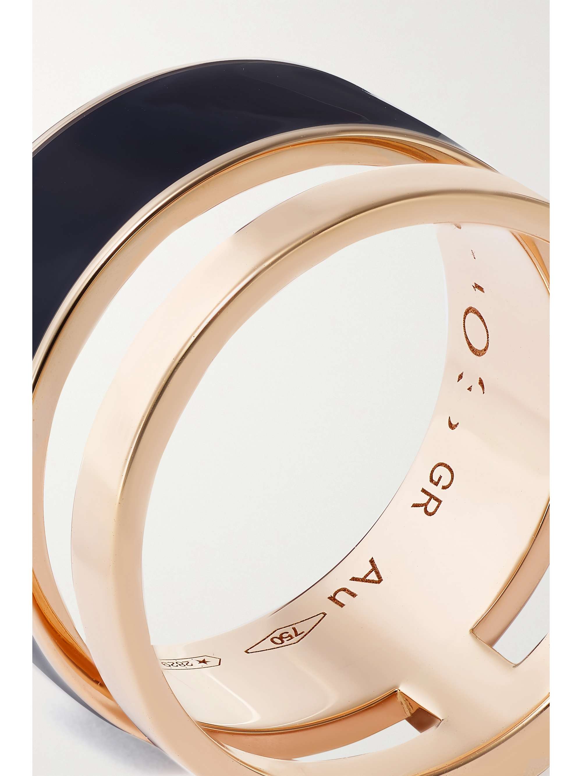 REPOSSI Berbère Module 18-karat rose gold ring