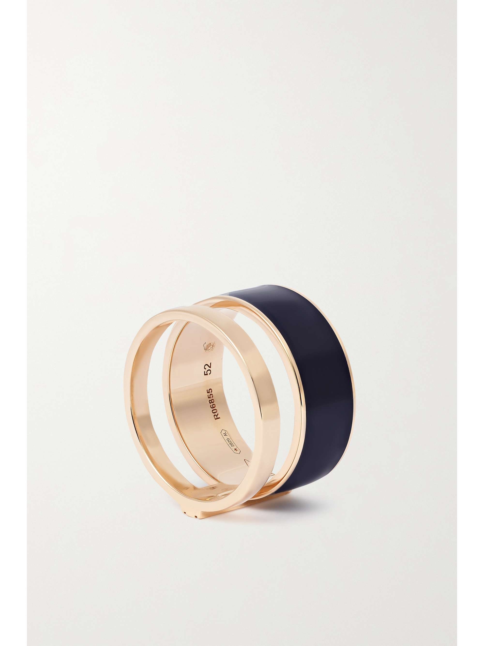 REPOSSI Berbère Module 18-karat rose gold ring