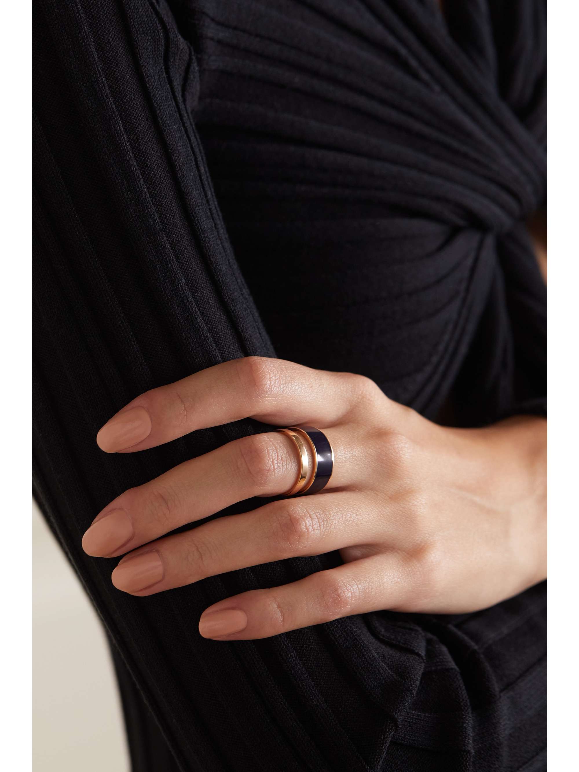 REPOSSI Berbère Module 18-karat rose gold ring