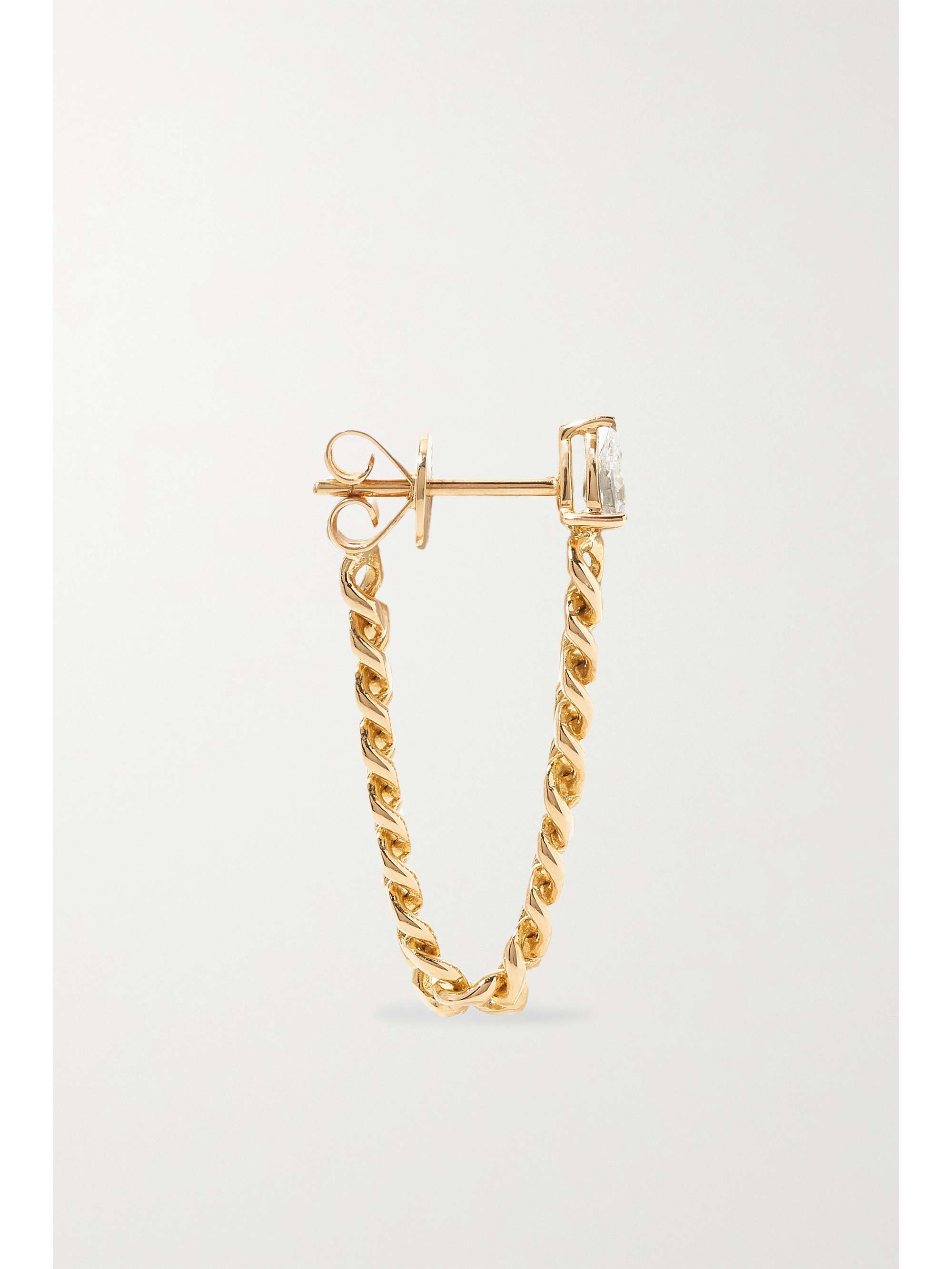 ANITA KO 18-karat gold diamond earring