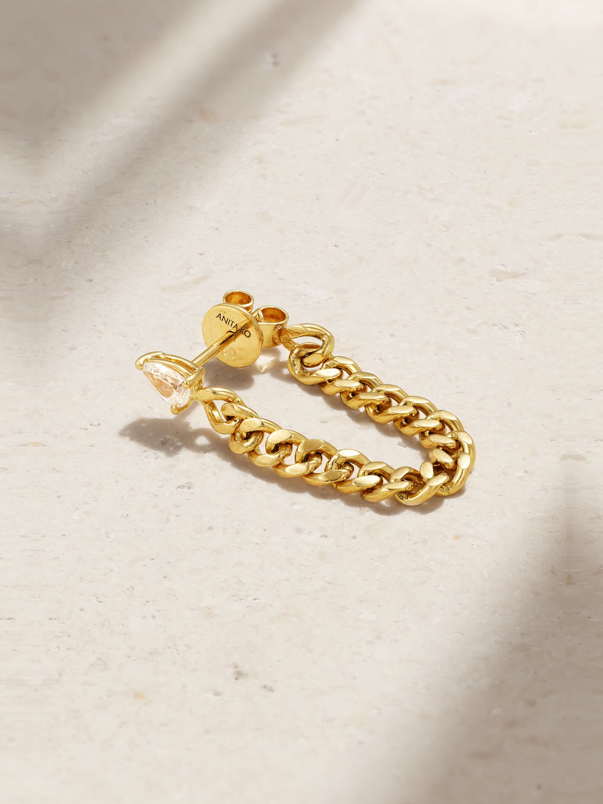 ANITA KO 18-karat gold diamond earring | NET-A-PORTER