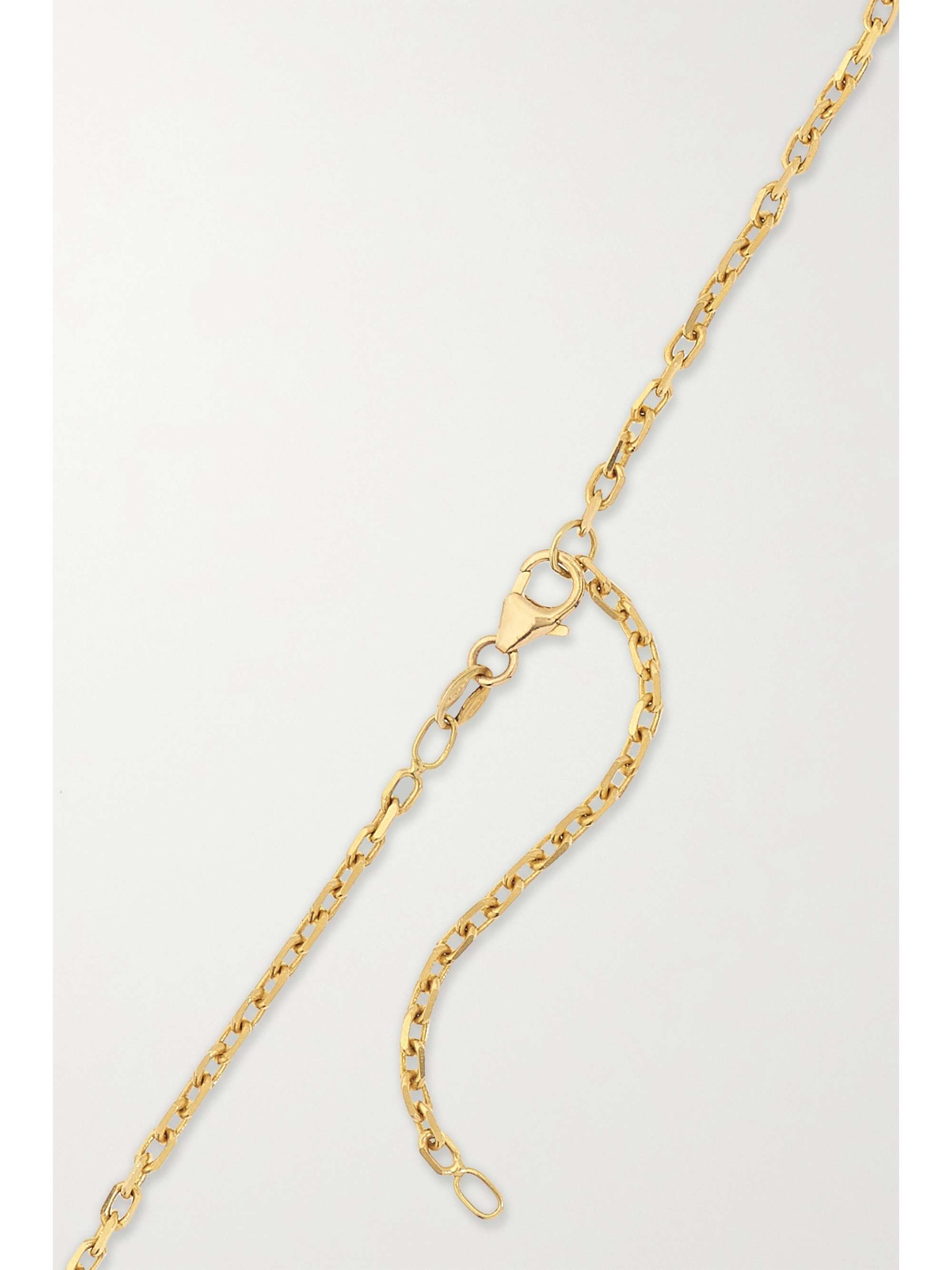 ANITA KO Lucky Ox 18-karat gold diamond necklace