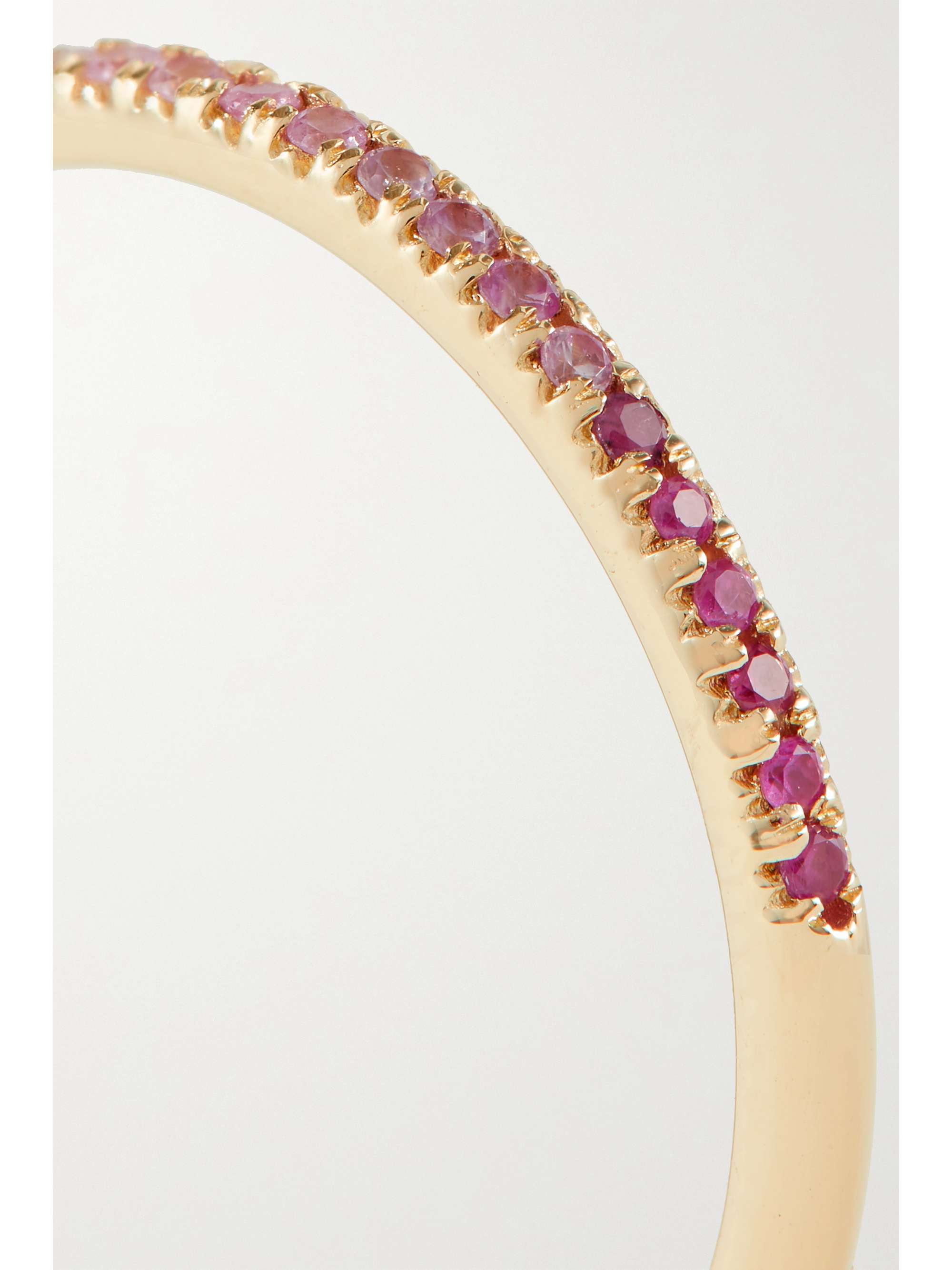 STONE AND STRAND 14-karat gold sapphire ring