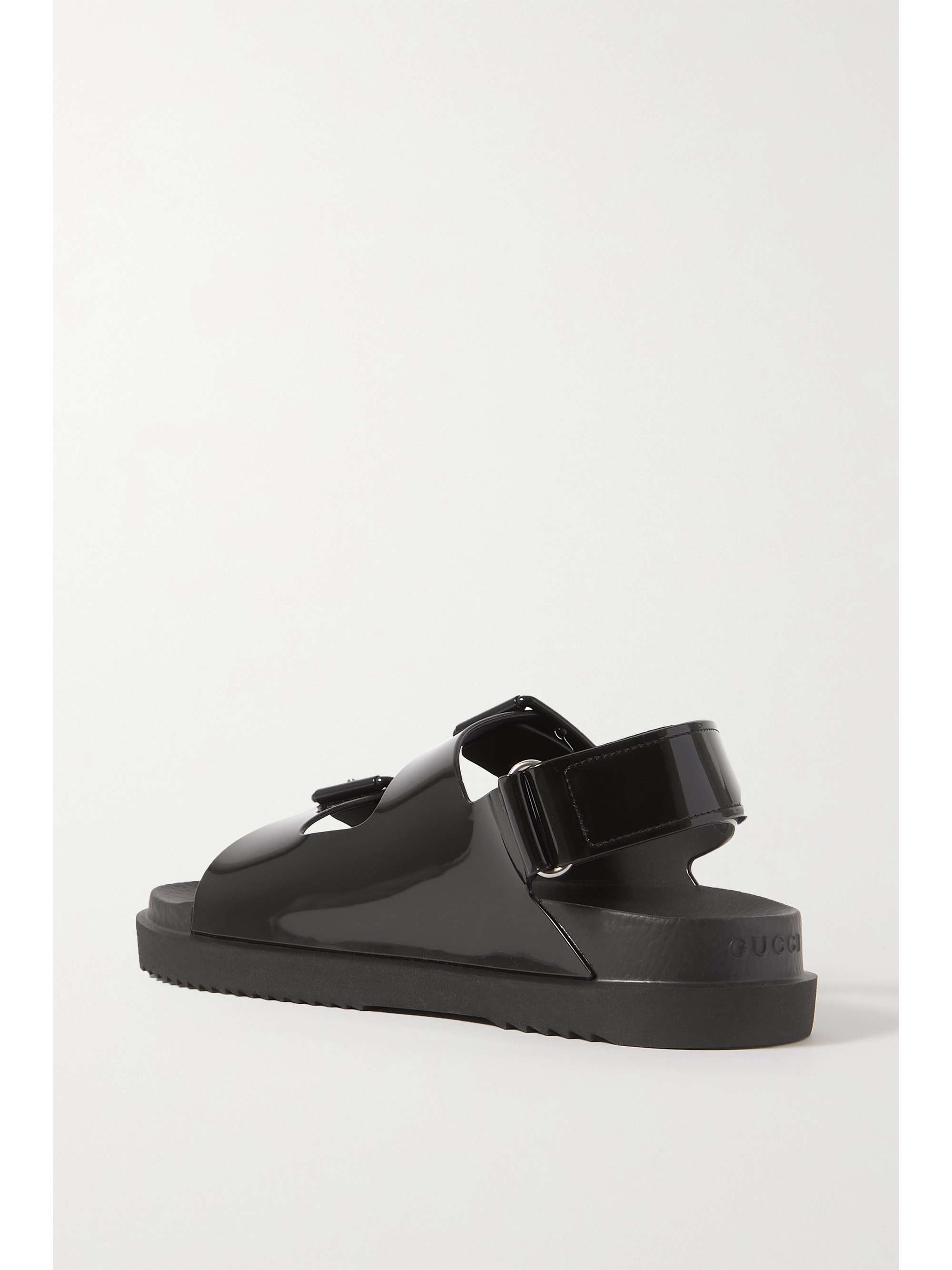 GUCCI Isla buckled rubber sandals