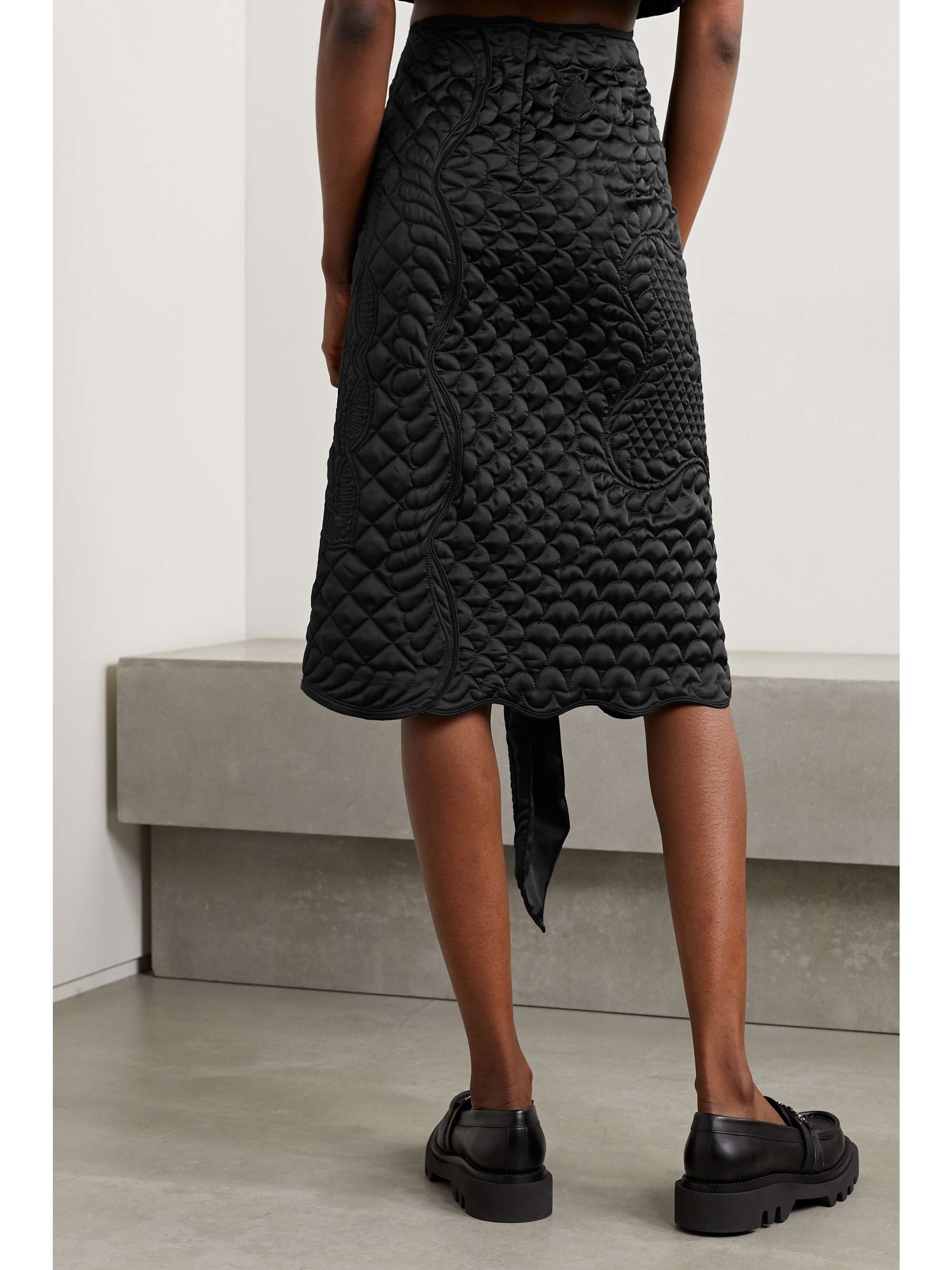 jw anderson asymmetric skirt