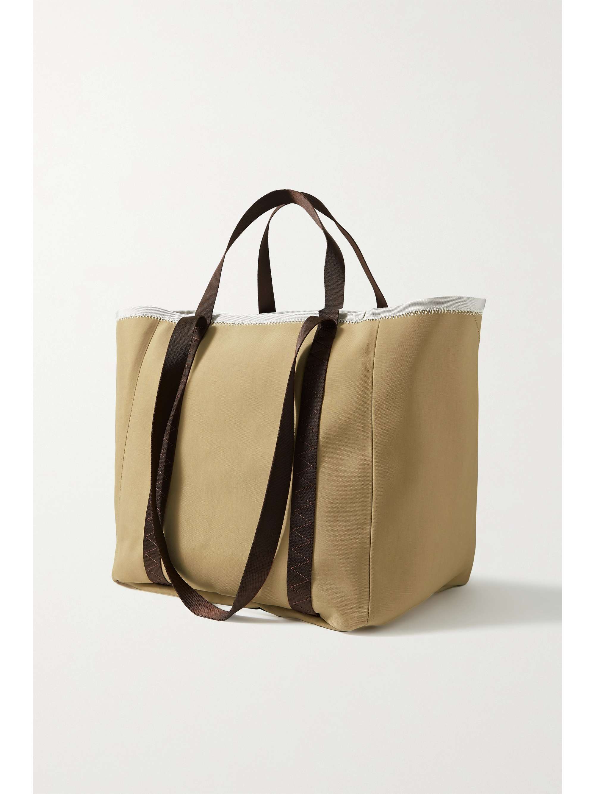 MONCLER GENIUS + 1 JW Anderson grosgrain, PVC and felt-trimmed canvas tote