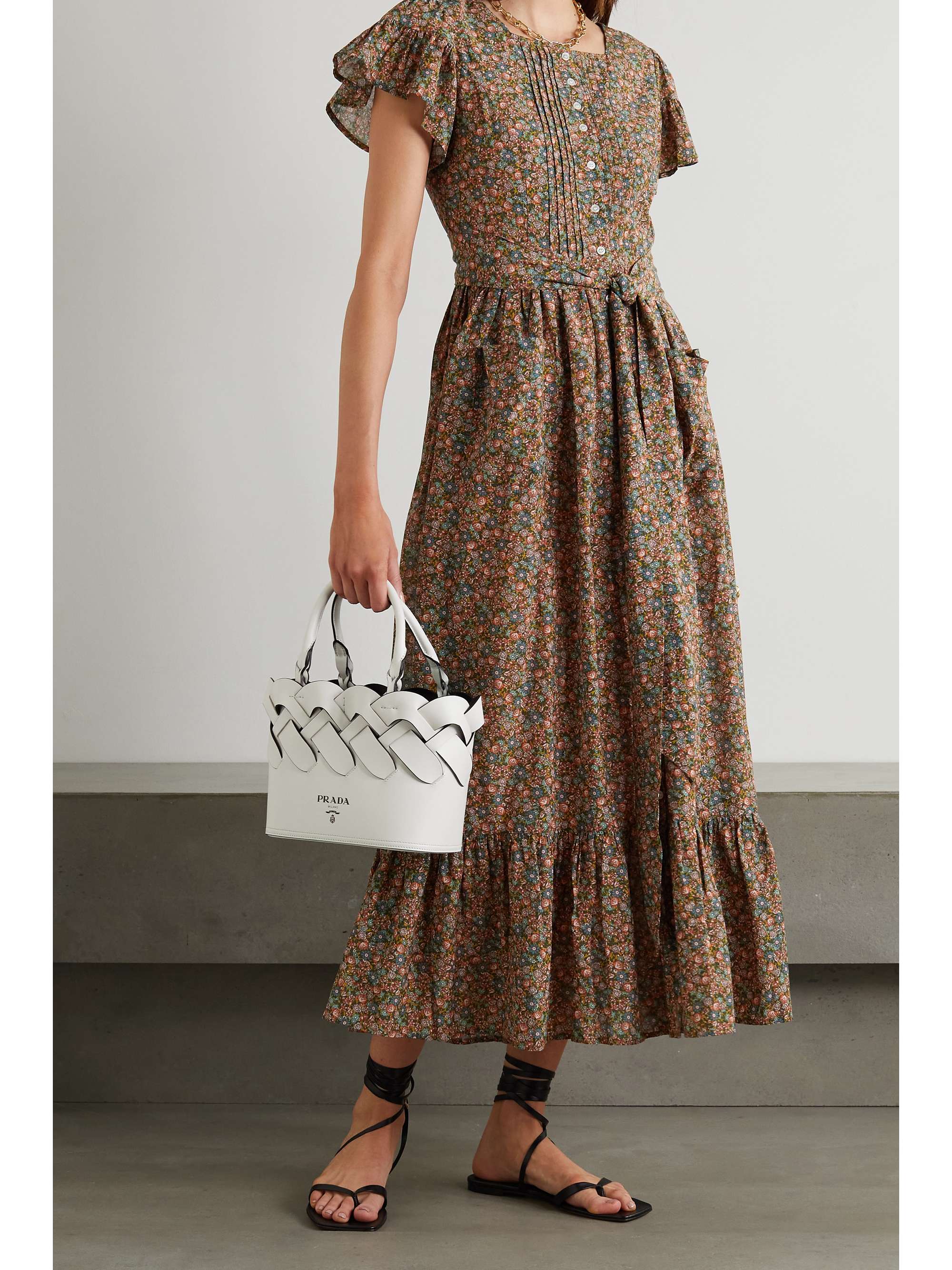 net floral dress