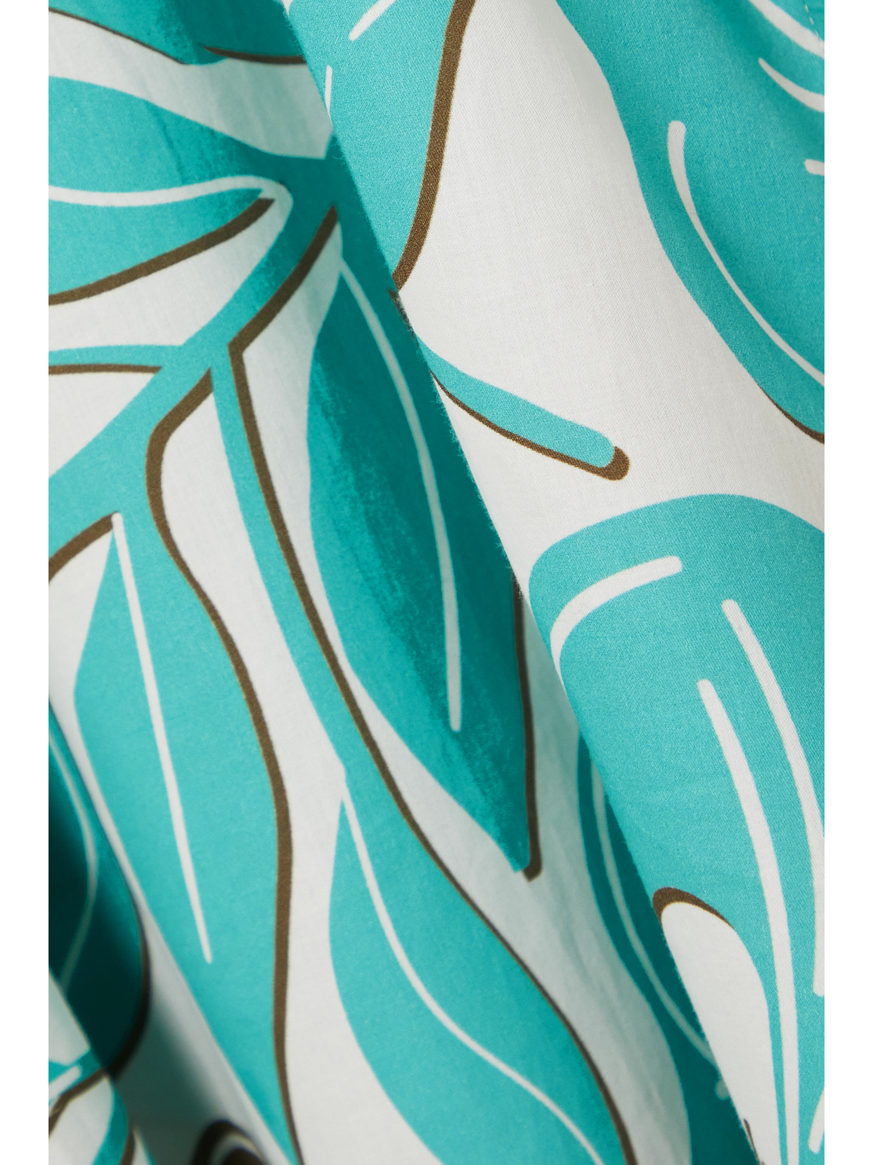 Racil Floral-print Cotton-voile Maxi Dress And Soft-cup Triangle Bra Set In Green