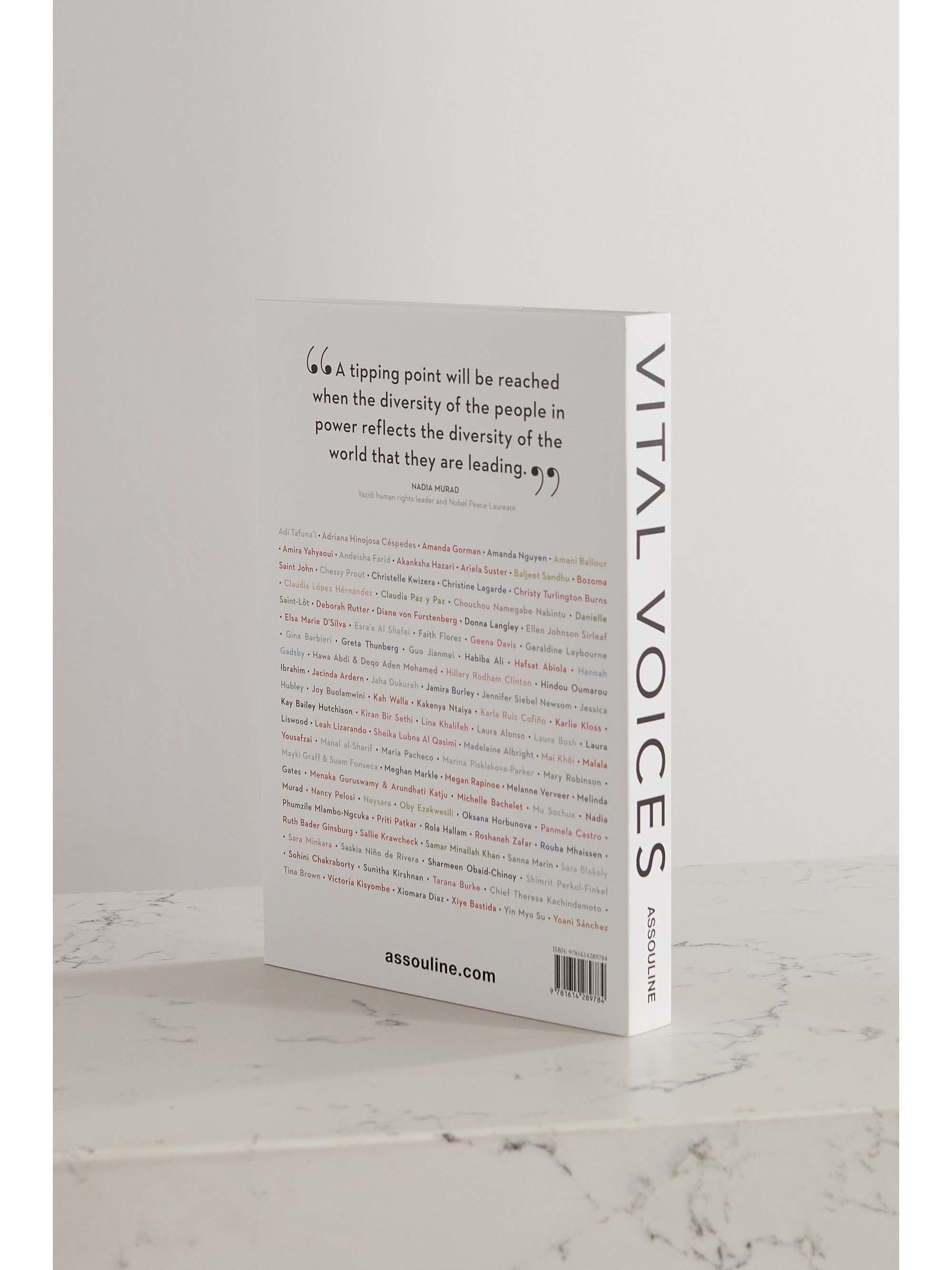 ASSOULINE Vital Voices by Alyse Nelson and Gayle Kabaker hardcover book