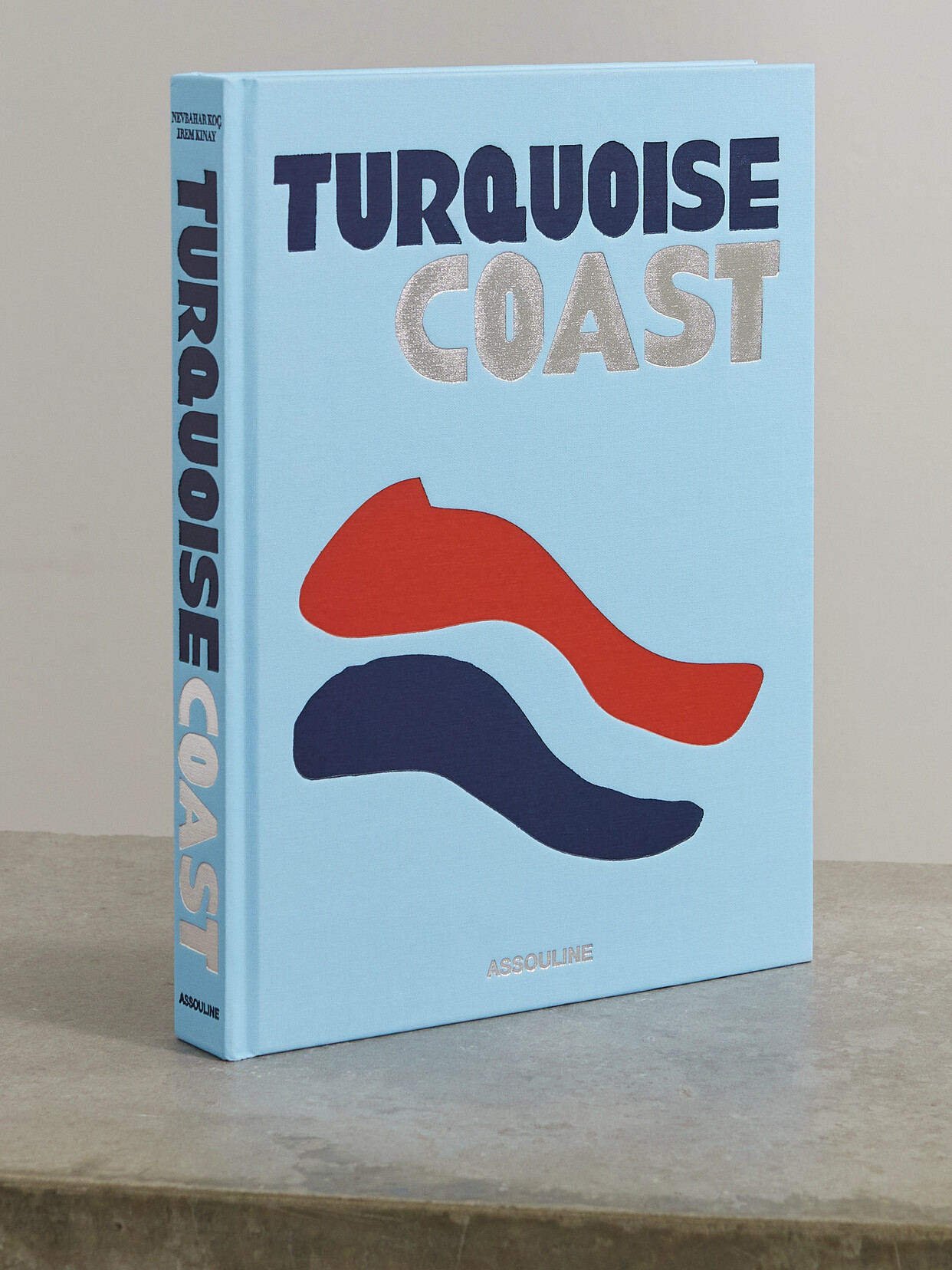 Assouline - Turquoise Coast By Nevbahar Koç And Irem Kınay Hardcover Book - Blue