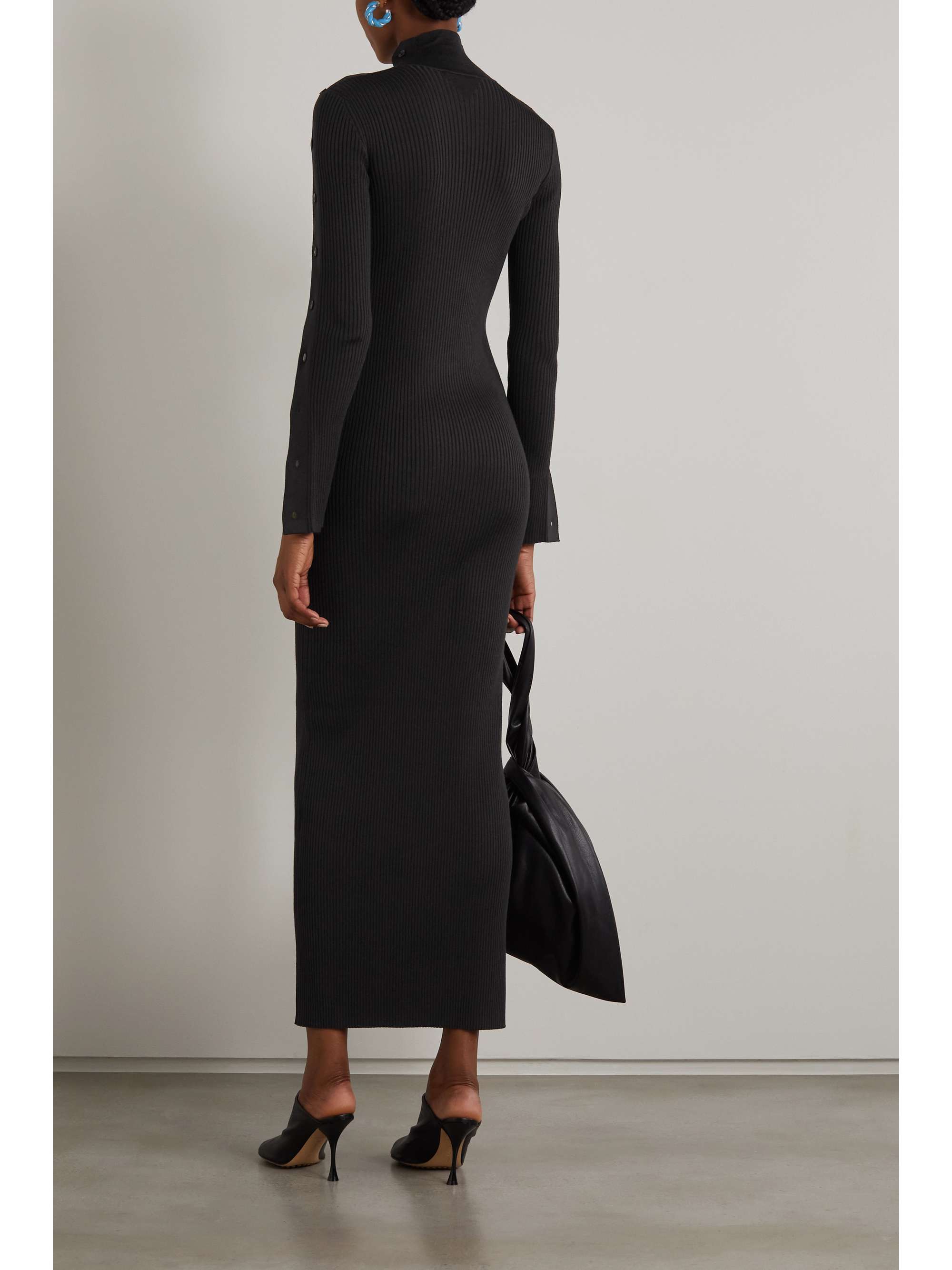 turtleneck maxi