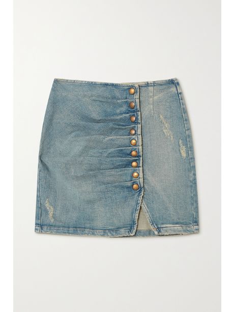 retrofete denim skirt