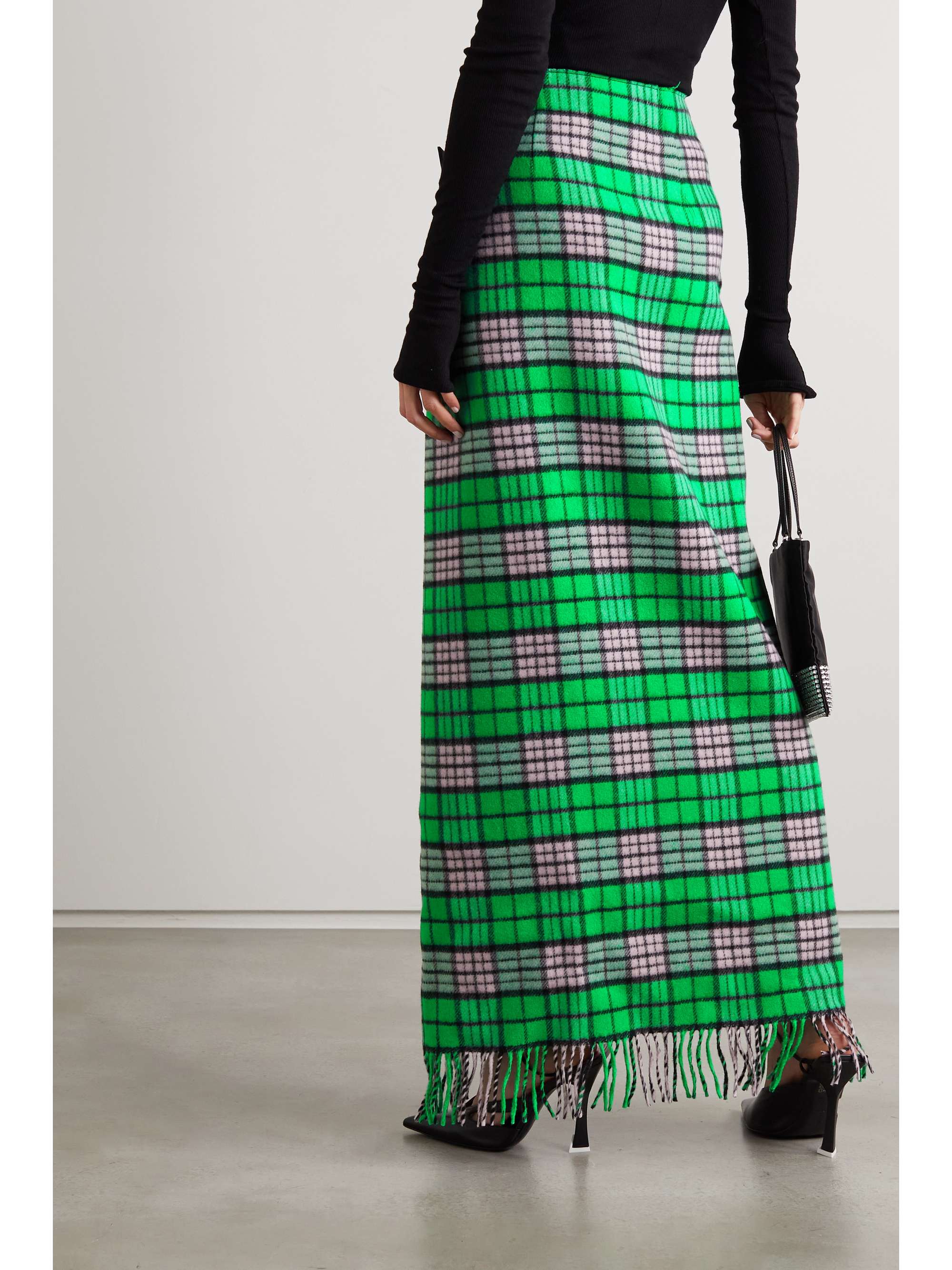maxi wrap skirt