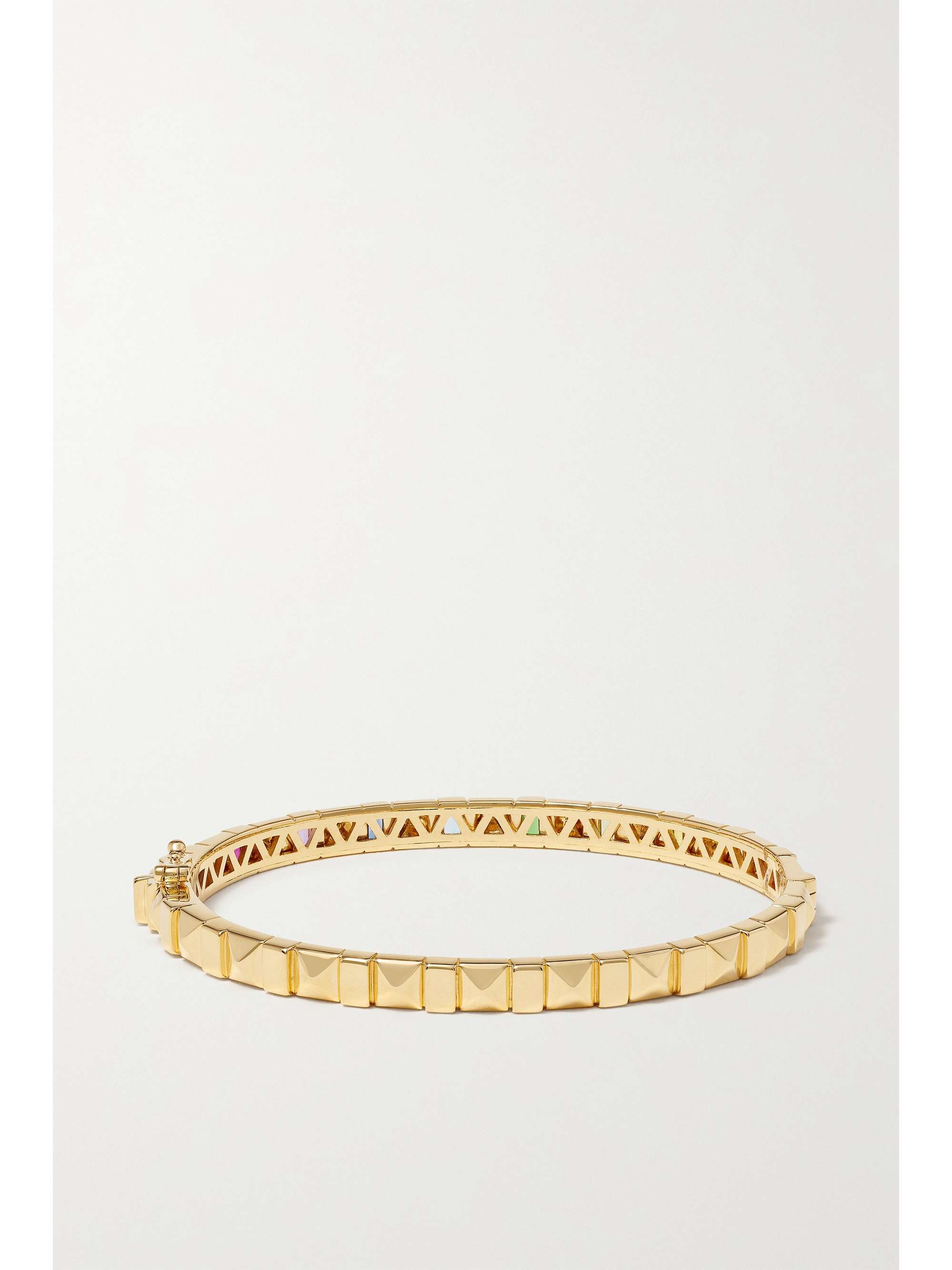 HARWELL GODFREY 18-karat gold sapphire bangle