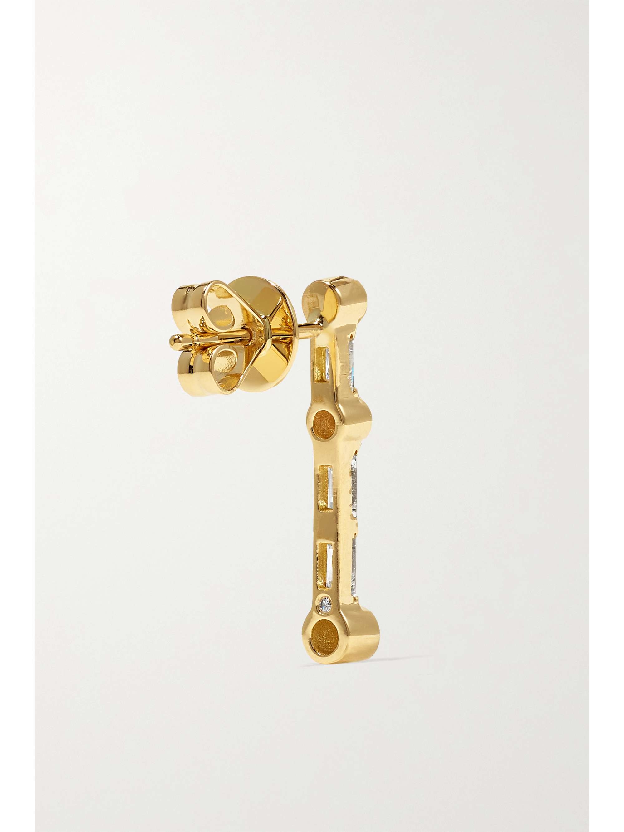 SHAY 18-karat gold diamond earrings