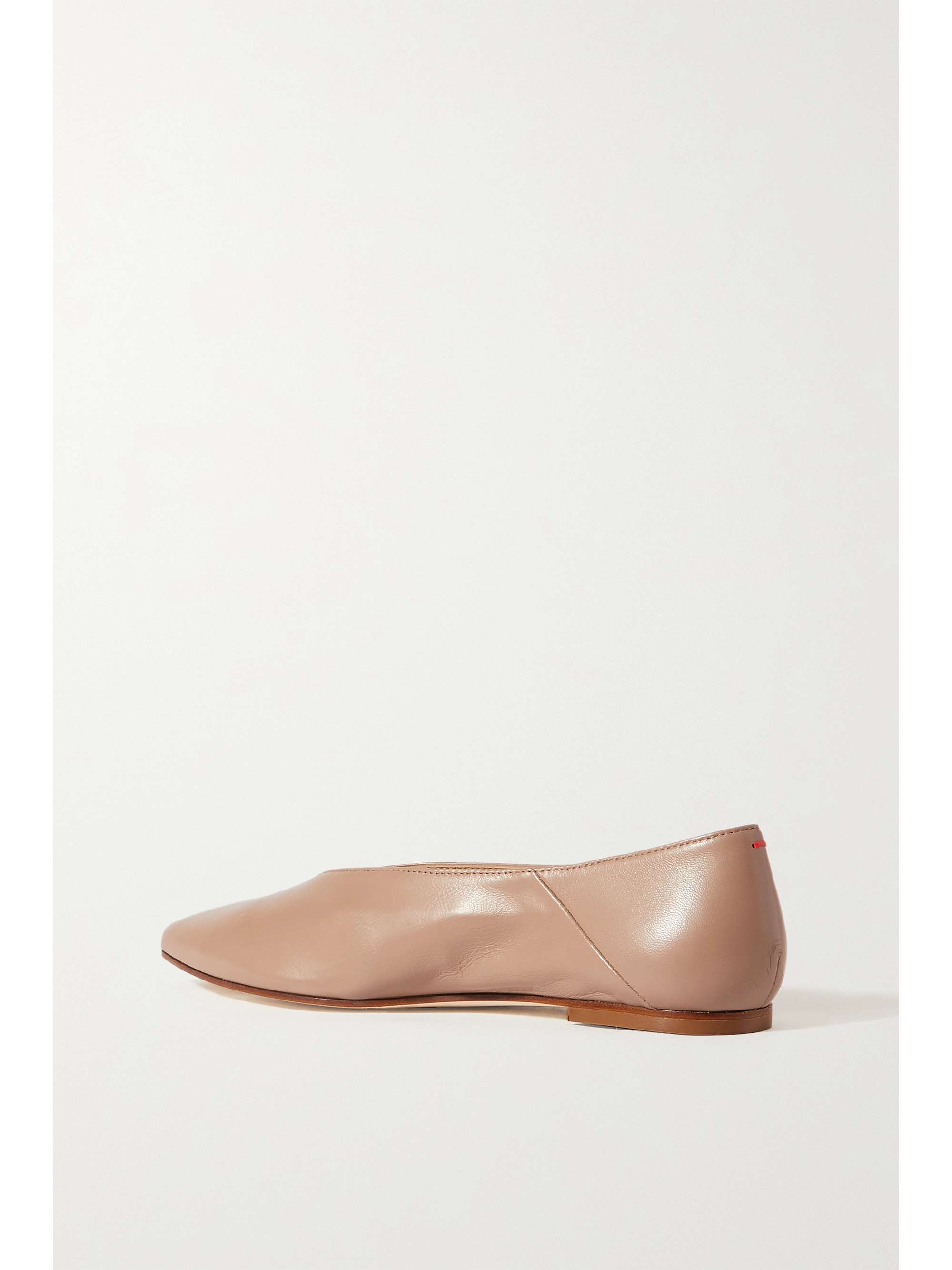 AEYDE Rosa leather point-toe flats